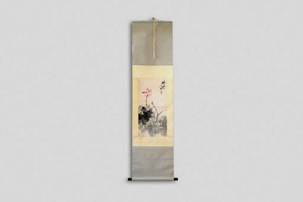 Flowers in Ink, before restoration