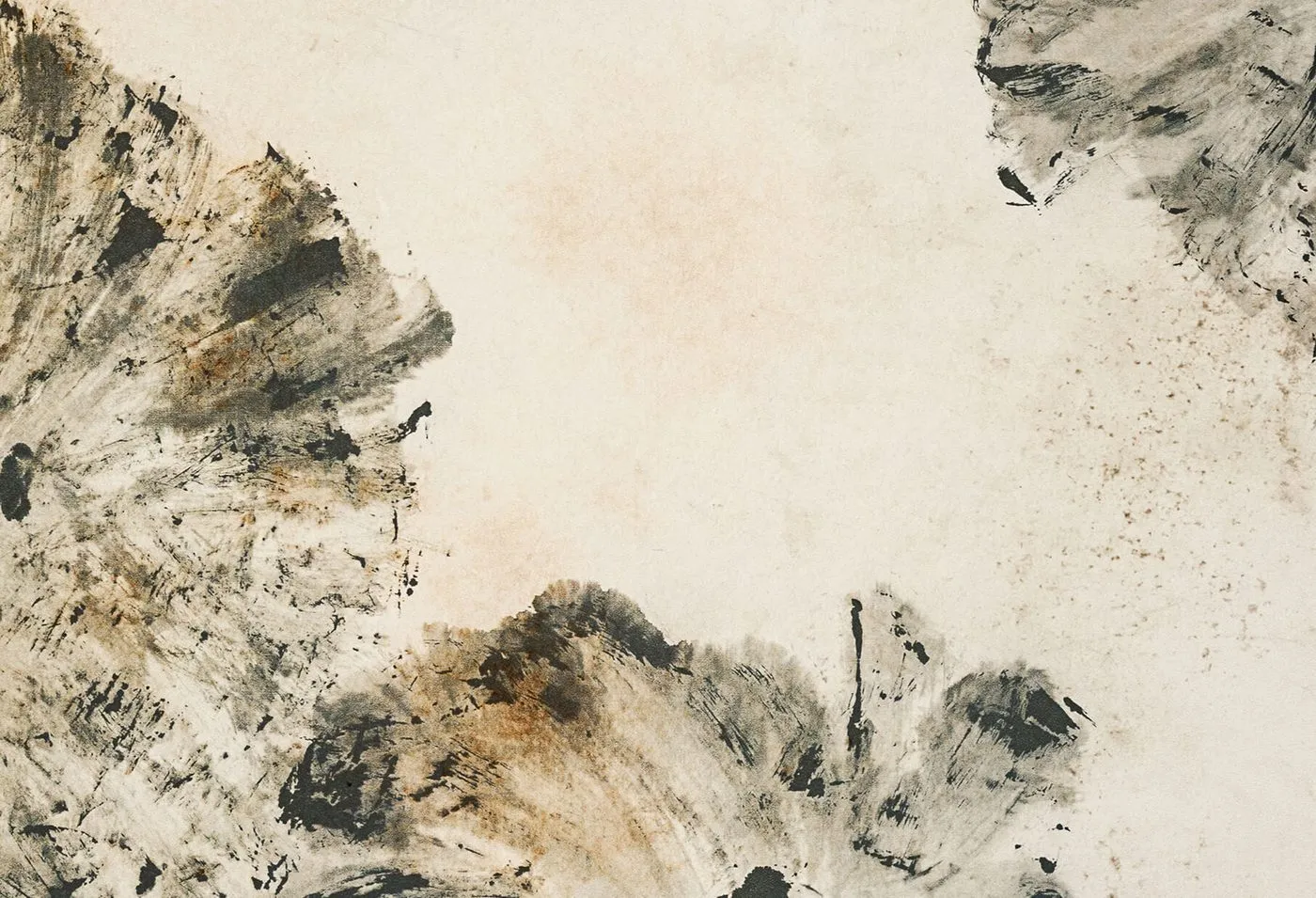 Lotus in Ink, before restoration